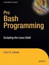 Pro Bash Programming cover
