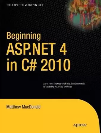 Beginning ASP.NET 4 in C# 2010 cover