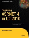 Beginning ASP.NET 4 in C# 2010 cover