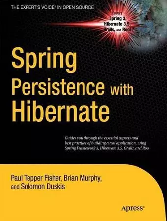 Spring Persistence with Hibernate cover