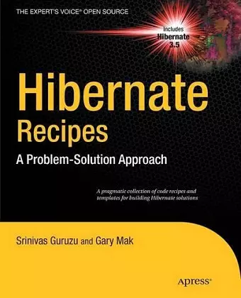 Hibernate Recipes cover