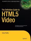 The Definitive Guide to HTML5 Video cover