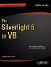 Pro Silverlight 5 in VB cover