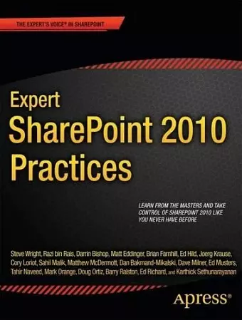 Expert SharePoint 2010 Practices cover