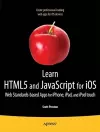 Learn HTML5 and JavaScript for iOS cover