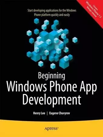 Beginning Windows Phone App Development cover