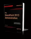 Pro SharePoint 2013 Administration cover