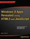 Windows 8 Apps Revealed Using HTML5 and JavaScript cover