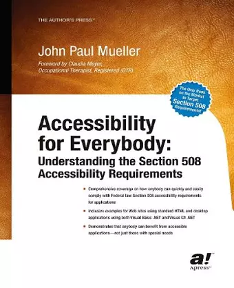 Accessibility for Everybody cover