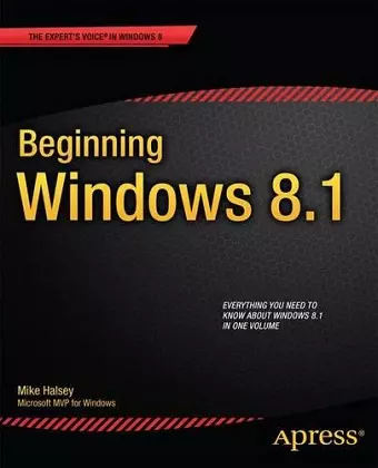 Beginning Windows 8.1 cover