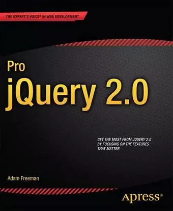 Pro jQuery 2.0 cover