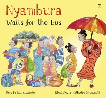 Nyambura waits for the bus cover