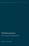 Defining Species cover