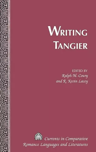 Writing Tangier cover