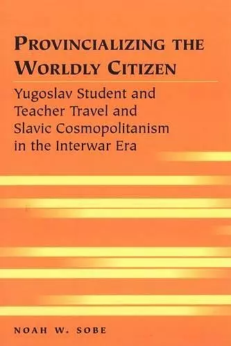 Provincializing the Worldly Citizen cover