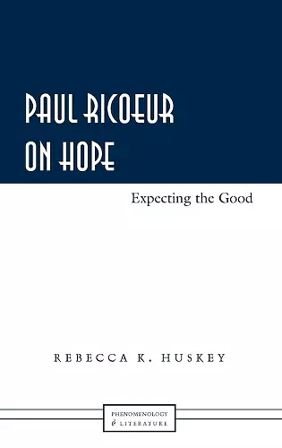 Paul Ricoeur on Hope cover