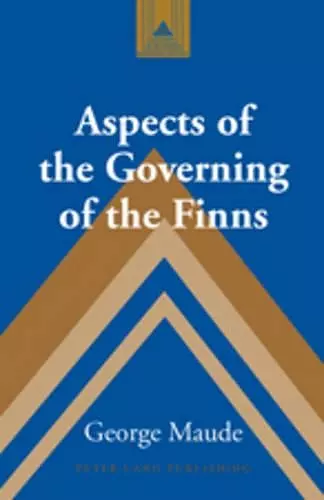 Aspects of the Governing of the Finns cover