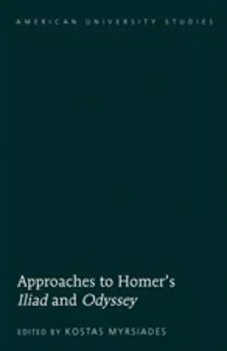 Approaches to Homer’s «Iliad» and «Odyssey» cover