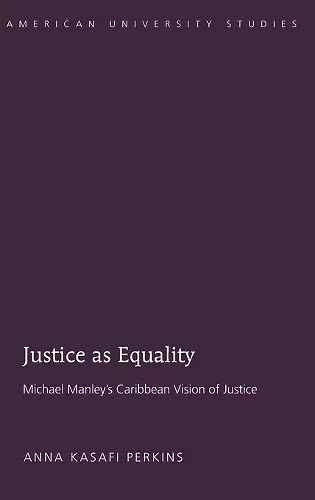 Justice as Equality cover