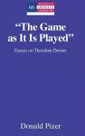 "The Game as It Is Played" cover