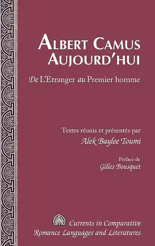 Albert Camus Aujourd'hui cover