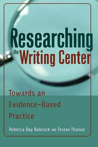 Researching the Writing Center cover