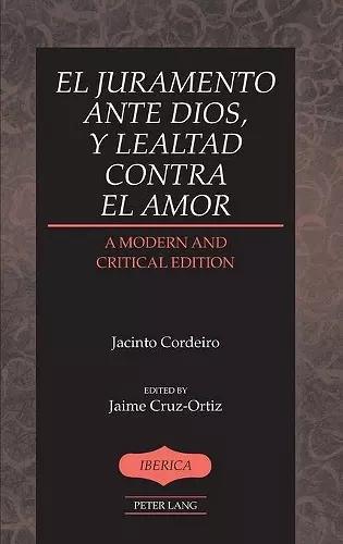 El juramento ante Dios, y lealtad contra el amor cover