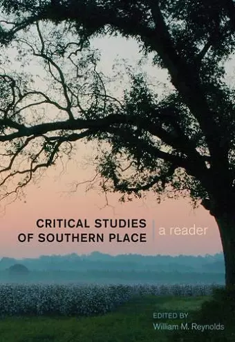 Critical Studies of Southern Place cover