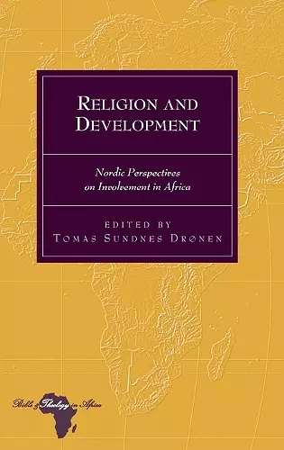 Religion and Development cover