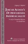 José de Acosta’s «De procuranda Indorum salute» cover