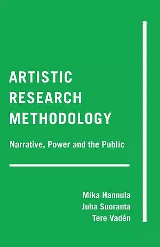 Artistic Research Methodology cover