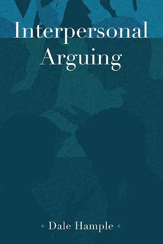 Interpersonal Arguing cover