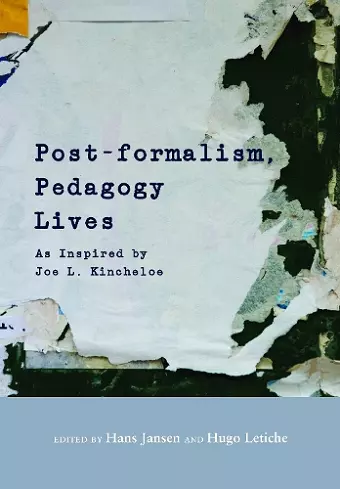 Post-formalism, Pedagogy Lives cover