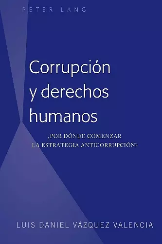 Corrupción y derechos humanos cover