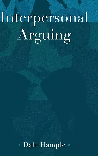 Interpersonal Arguing cover