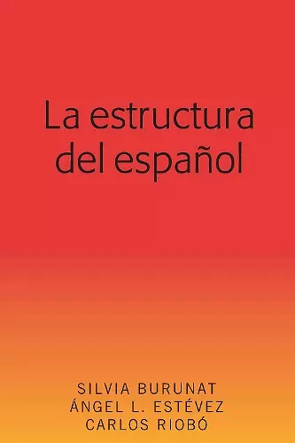 La estructura del español cover