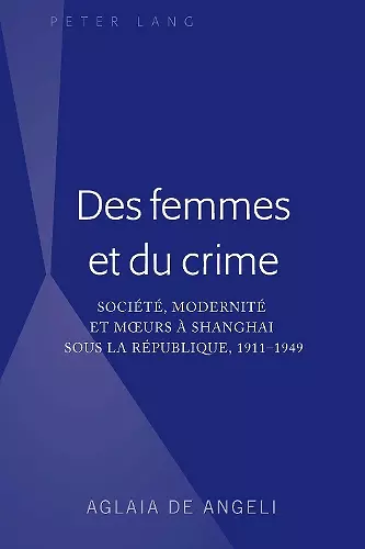 Des Femmes Et Du Crime cover