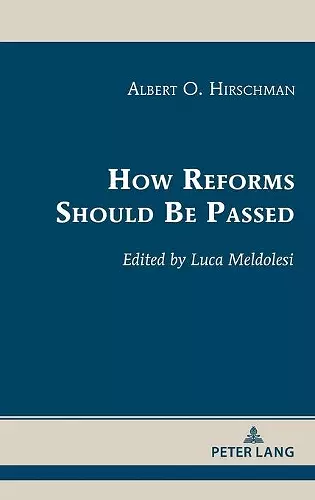 How Reforms Should Be Passed cover