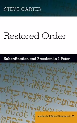 Restored Order cover