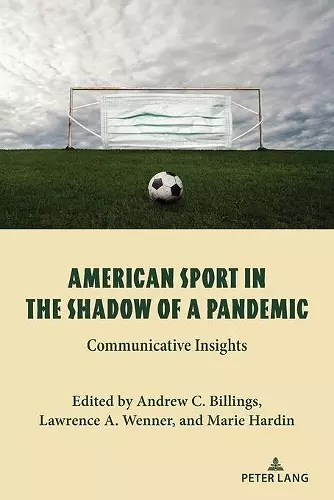 American Sport in the Shadow of a Pandemic cover