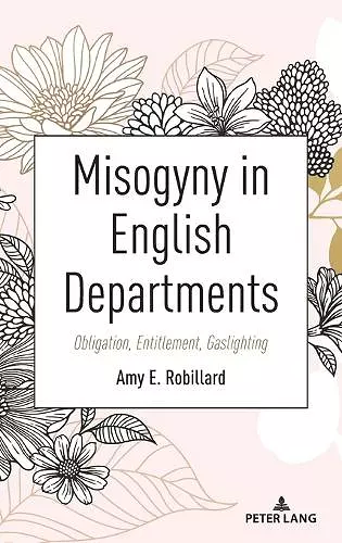 Misogyny in English Departments cover