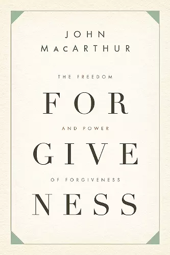 The Freedom and Power of Forgiveness cover