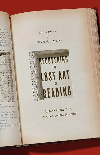 Recovering the Lost Art of Reading cover