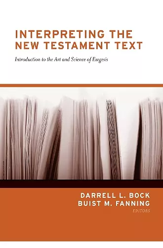 Interpreting the New Testament Text cover