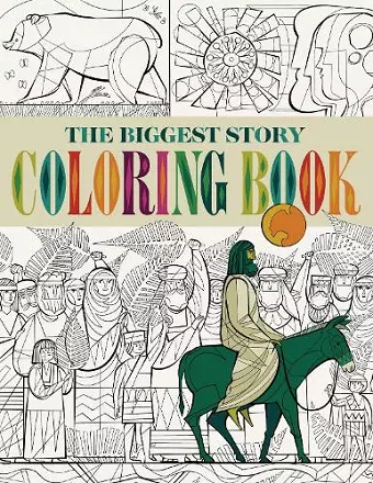 The Biggest Story Coloring Book cover