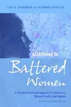 Listening to Battered Women cover