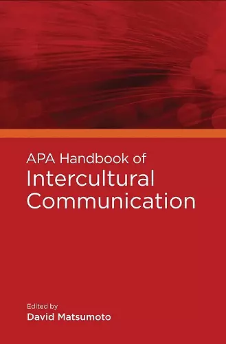 APA Handbook of Intercultural Communication cover