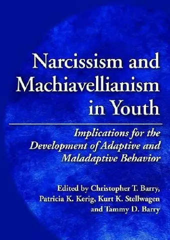 Narcissism and Machiavellianism in Youth cover