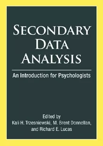 Secondary Data Analysis cover