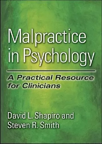 Malpractice in Psychology cover